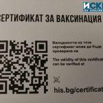 Сертификат за ваксинация