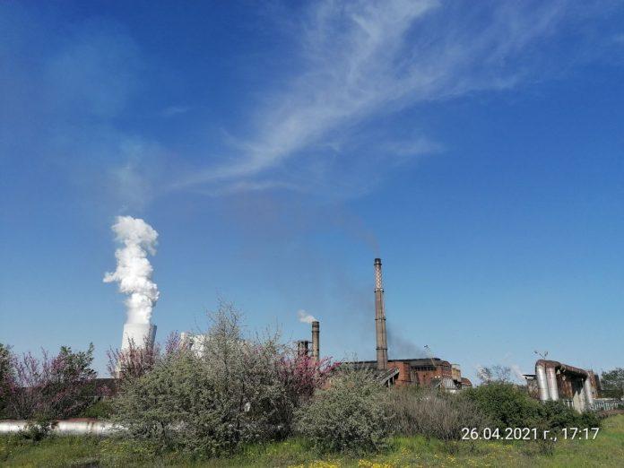 Замърсяване в Гълъбово