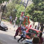 Блъсната жена