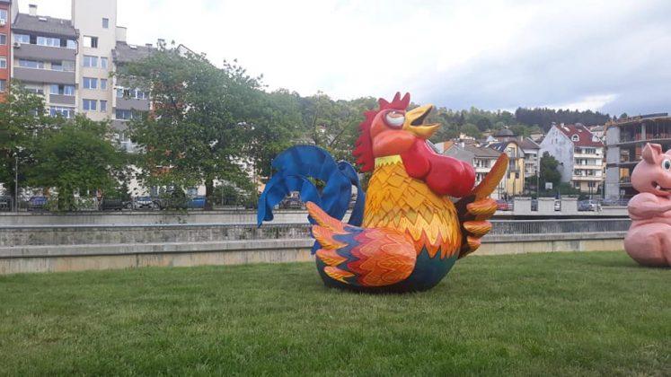 Макети, част от Карнавала в Габрово