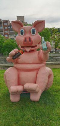 Макети, част от Карнавала в Габрово