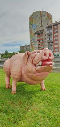 Макети, част от Карнавала в Габрово