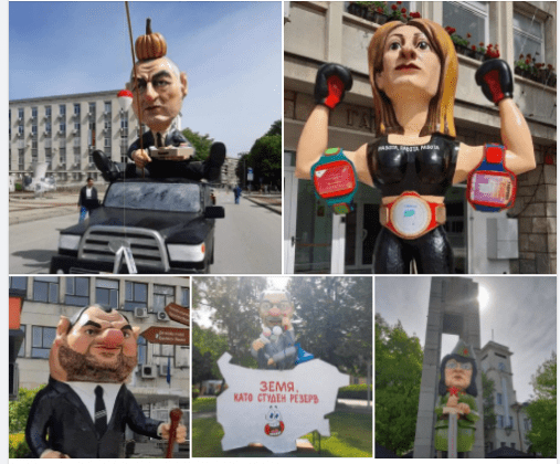 Макети, част от Карнавала в Габрово