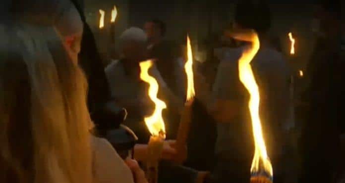 Благодатен огън