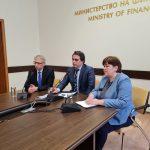 Пресконференция на трима служебни министри