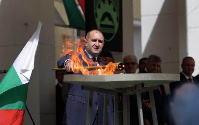 Президент Румен Радев в Първомай