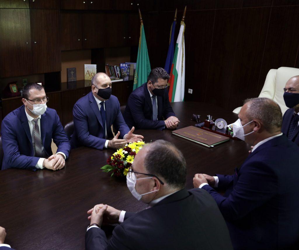 Президент Румен Радев в Първомай