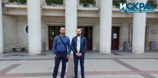 Протест с искане за оставки пред Община Бургас