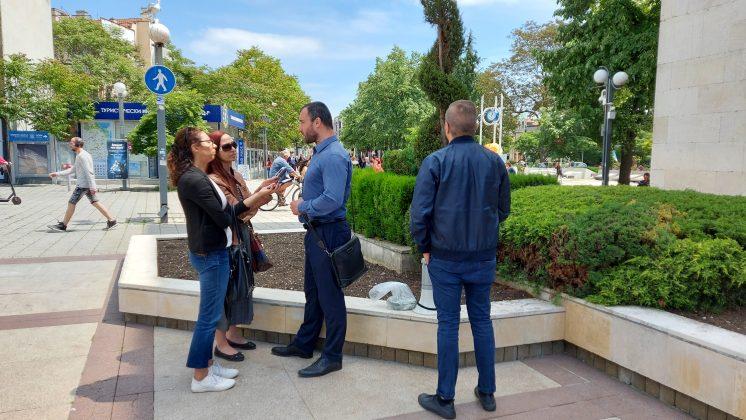 Протест с искане за оставки пред Община Бургас