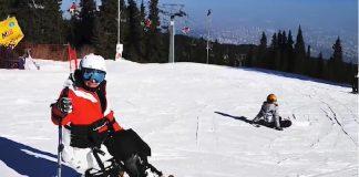 Първият българин каращ ски в инвалидна количка