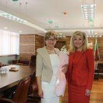 Служебен министър Виолета Комитова и министър в оставка Петя Аврамова