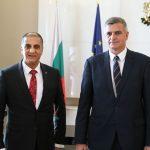 Стефан Янев проведе среща с посланика на Палестина Ахмад ал Мадбух