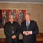 Кардинал Семераро и Светлан Стоев