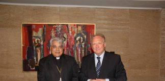 Кардинал Семераро и Светлан Стоев