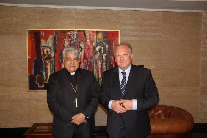 Кардинал Семераро и Светлан Стоев