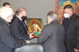 Кардинал Семераро и Светлан Стоев