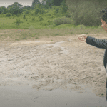 Кирил Петков на инспекция на Язовир Пазар дере до Ловеч