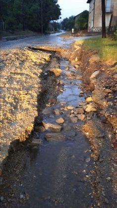 Материални щети в Лом