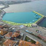 Рибарско пристанище Северна буна в Несебър