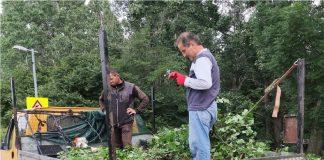 Акт за нерегламентирано изхвърляне на зелени отпадъци в местност Камбаните