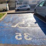 Паркомясто за хора с увреждания