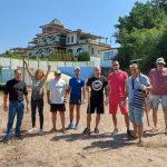 Почистване на плажа в парк "Росенец"