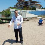 Почистване на плажа в парк "Росенец"