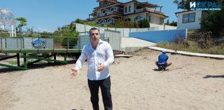 Почистване на плажа в парк "Росенец"