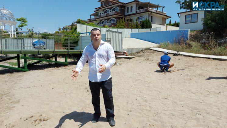 Почистване на плажа в парк "Росенец"