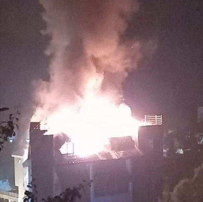 Пожар в Смолян