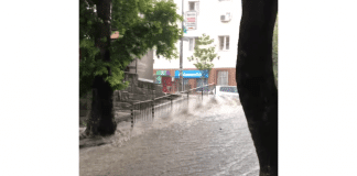 Наводнение в Сандански