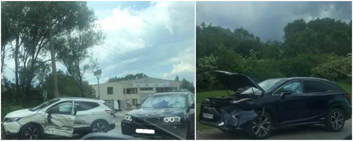 Сблъсък, джипове