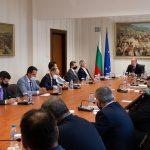 Среща между представители на КНСБ и президента