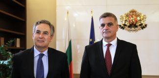 Среща на Стефан Янев с испанския посланик