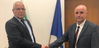 Ст. комисар Даниел Пашов и старши комисар Атанас Михов