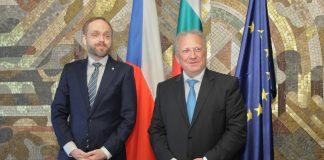 Външните министри на България и Чехия