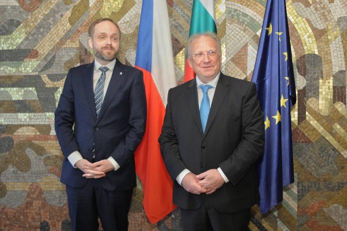 Външните министри на България и Чехия