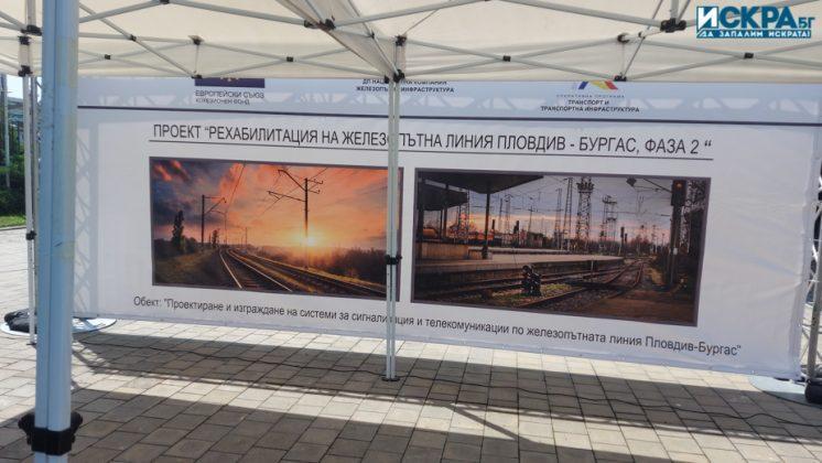 „Проектиране и изграждане на системи за сигнализация и телекомуникации по железопътната линия Пловдив-Бургас“ фаза 2