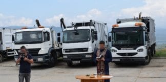 Сметосъбираща техника в Сандански