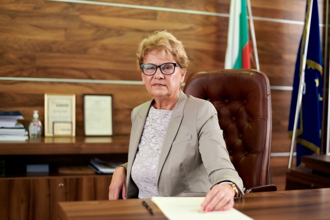 Министърът на регионалното развитие и благоустройството Виолета Комитова