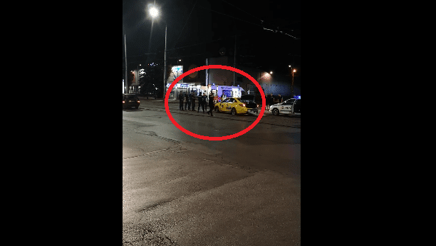 Гонка между полицията и таксиметров автомобил