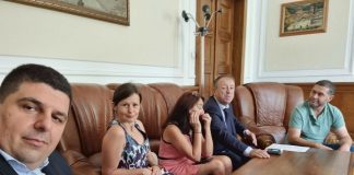 Ивайло Мирчев и представители на БОЕЦ