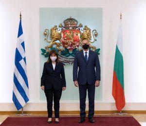 Катерина Сакеларопулу и Румен Радев