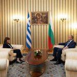 Катерина Сакеларопулу и Румен Радев