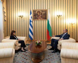 Катерина Сакеларопулу и Румен Радев