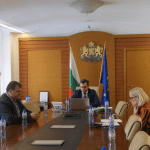 Работна среща на министър Събев