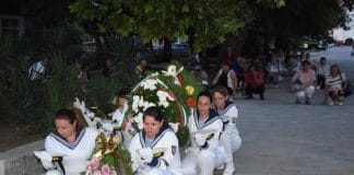 Оказване на почит към паметта на Васил Левски