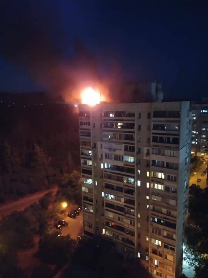 Пожар в Стара Загора