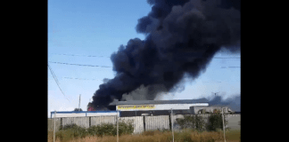 Пожар в Костинброд