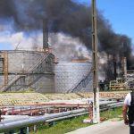 Пожар в Petromidia Refinery